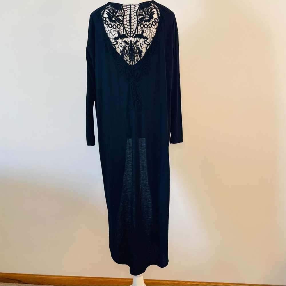 Twist Front Lace Cutout Back Cardigan Xhilaration Women’s Size Medium